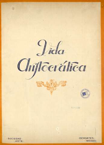Vida Aristocrática (1923-1924)