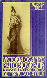 Cartas de Francisco Ayala a Victoria Ocampo