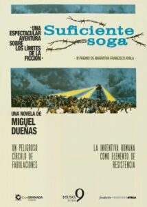 Miguel Dueñas, III Premio de Narrativa Francisco Ayala con la novela ‘Suficiente soga’