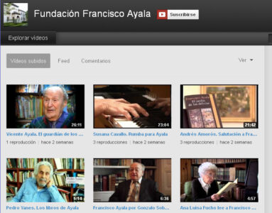 Canal de la Fundación en YouTube