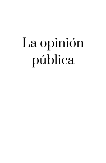 La opinión pública