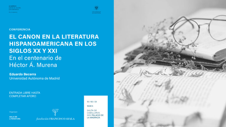 Conferencia sobre el canon literario hispanoamericano