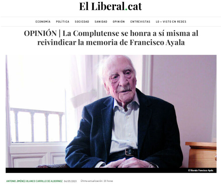 Ayala en la UCM