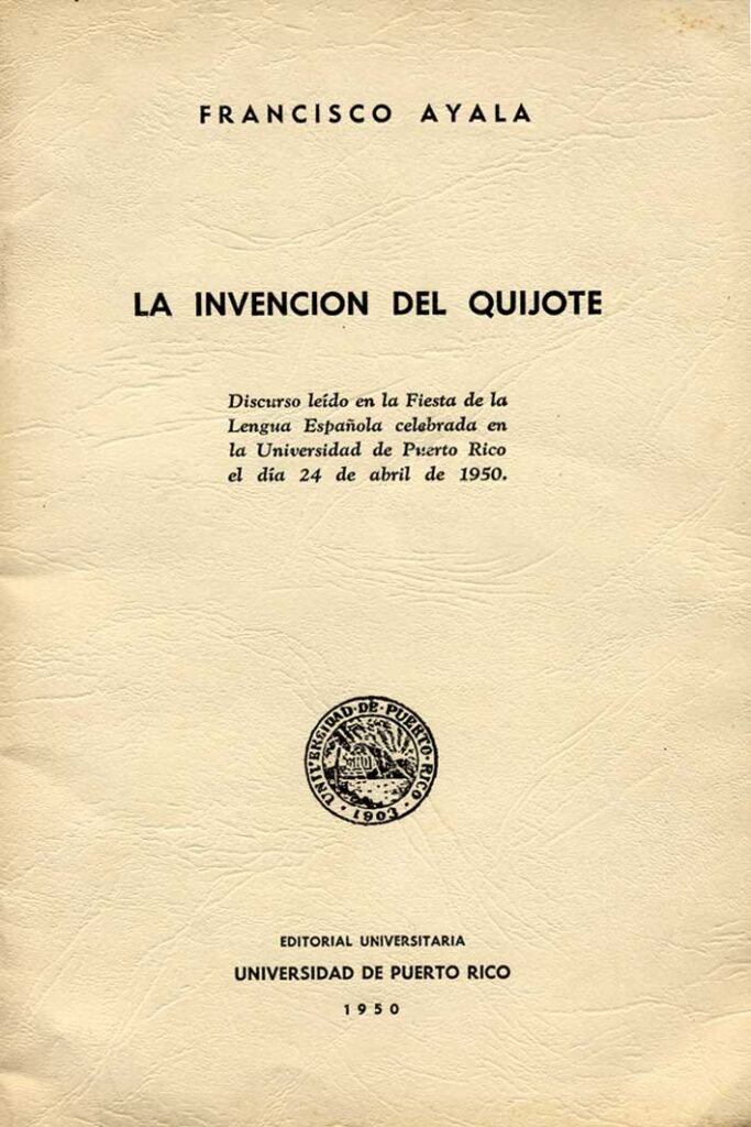 La invención del Quijote